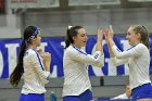 Volleyball vs Emerson  Wheaton College Women's Volleyball vs Emerson College. - Photo by Keith Nordstrom : Wheaton, Volleyball, VB2019
